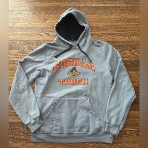GORILLA GLUE (Gorilla Tough) Gray Hoodie.